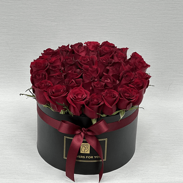 JENEEN FLOWERS 35 Janet dark red