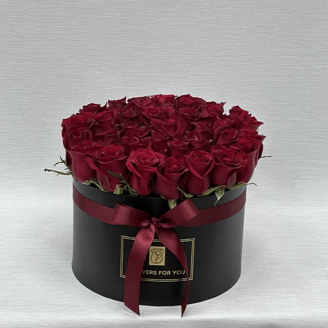 JENEEN FLOWERS 35 Janet dark red