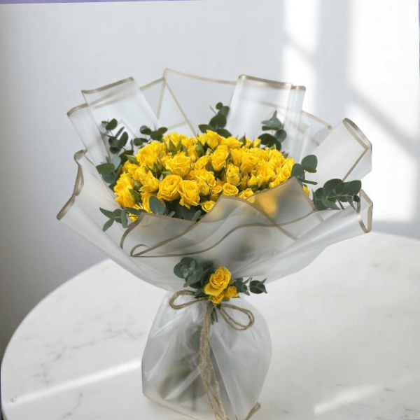 JENEEN FLOWERS flowers BABY ROES YELLOW