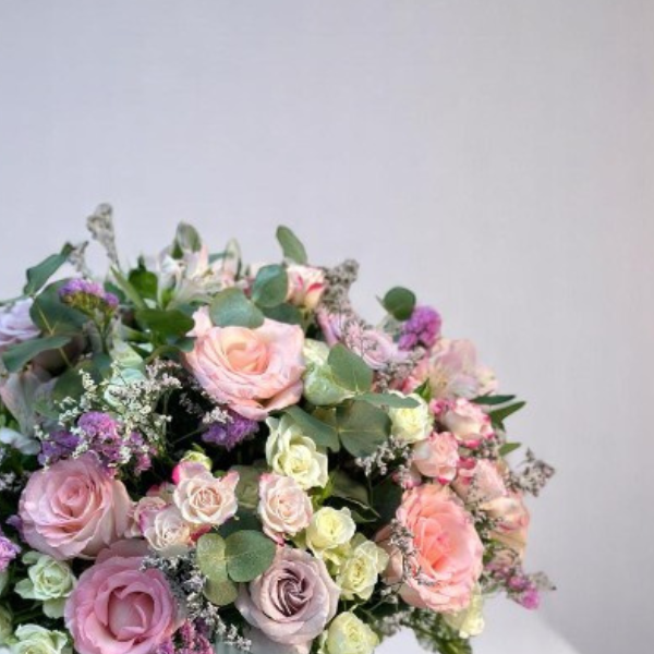 JENEEN FLOWERS FLOWERS VASE pink ceramic vase